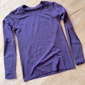 lululemon Purple Swiftly Longsleeve